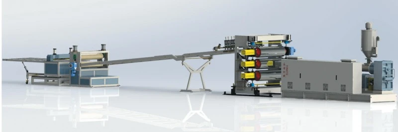 Linka na koextrúziu dosiek ABS 1500 mm