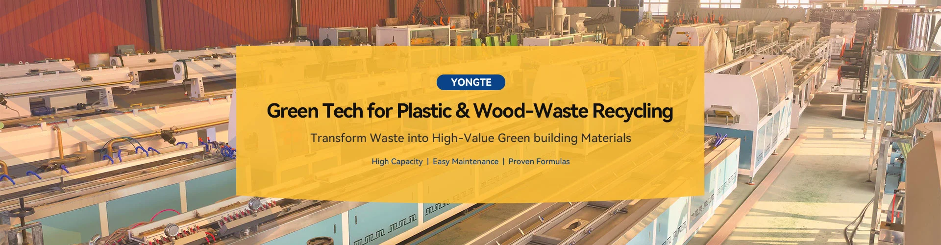 Stroj na profilovanie WPC