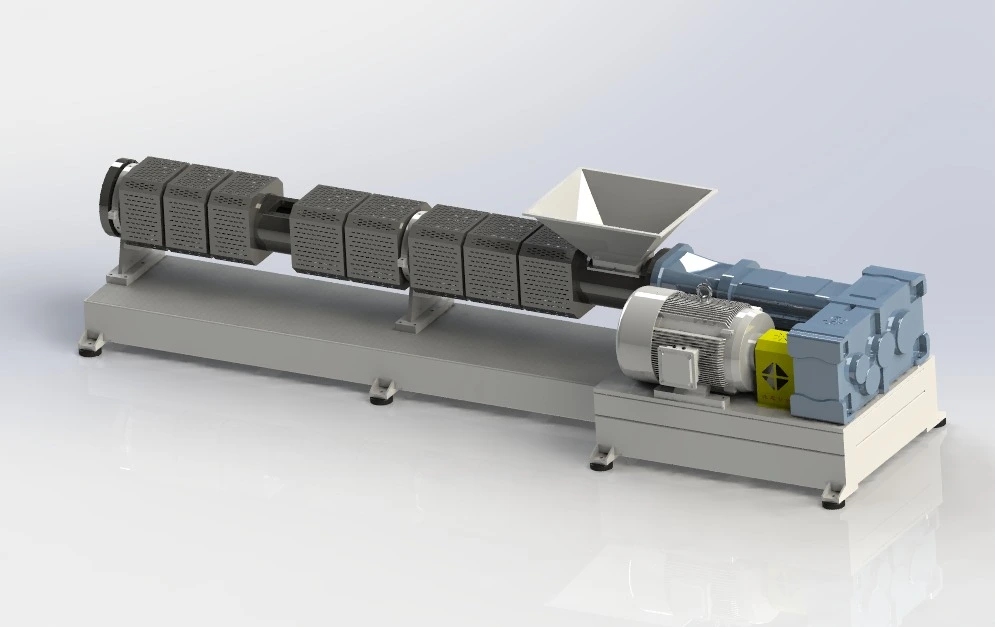 Objednávka extrudéra na recykláciu plastov s dvojitou skrutkou pre zákazníka z Afriky